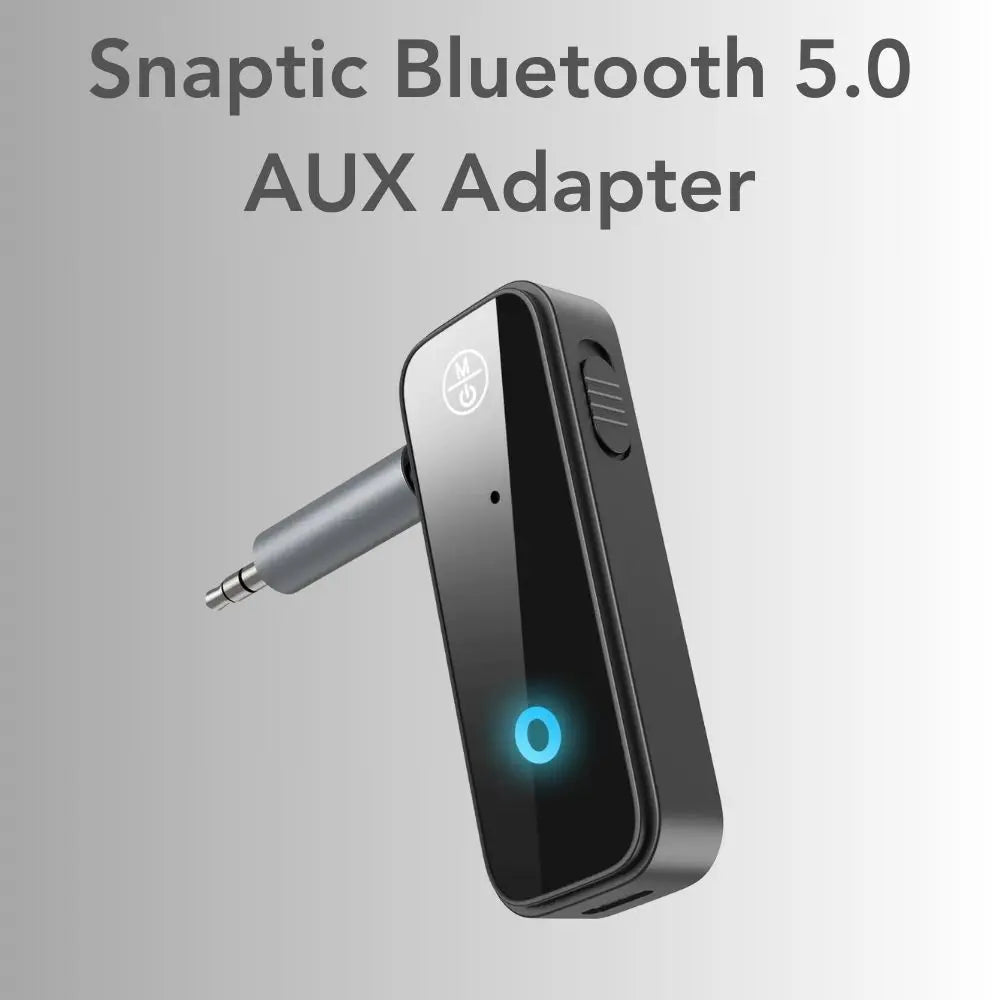 Snaptic Bluetooth 5.0 Aux Adapter
